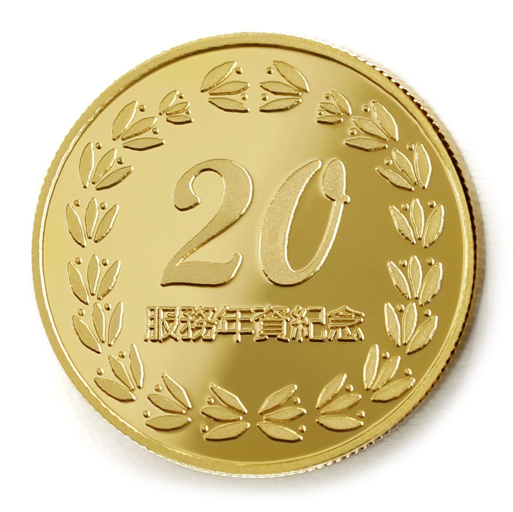 【金幣】年資20桂環-金箔32
